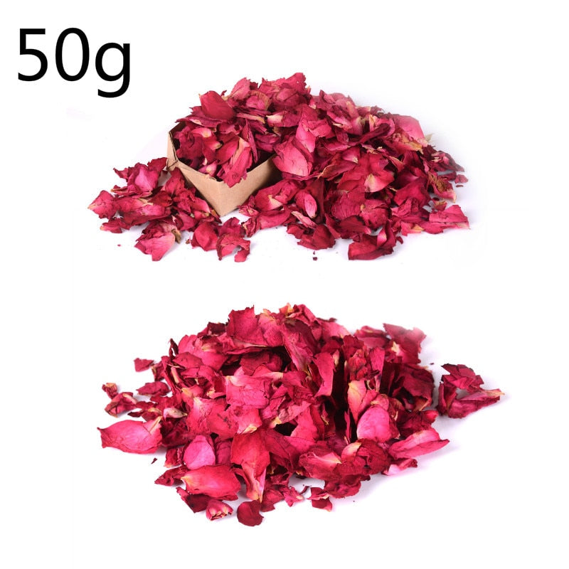 1 Pack Dried Rose Petals Natural Flower Bath Spa Shower